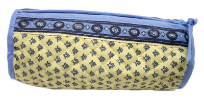Provence Quilted Pouch ROUCY(Lourmarin. white x blue) - Click Image to Close